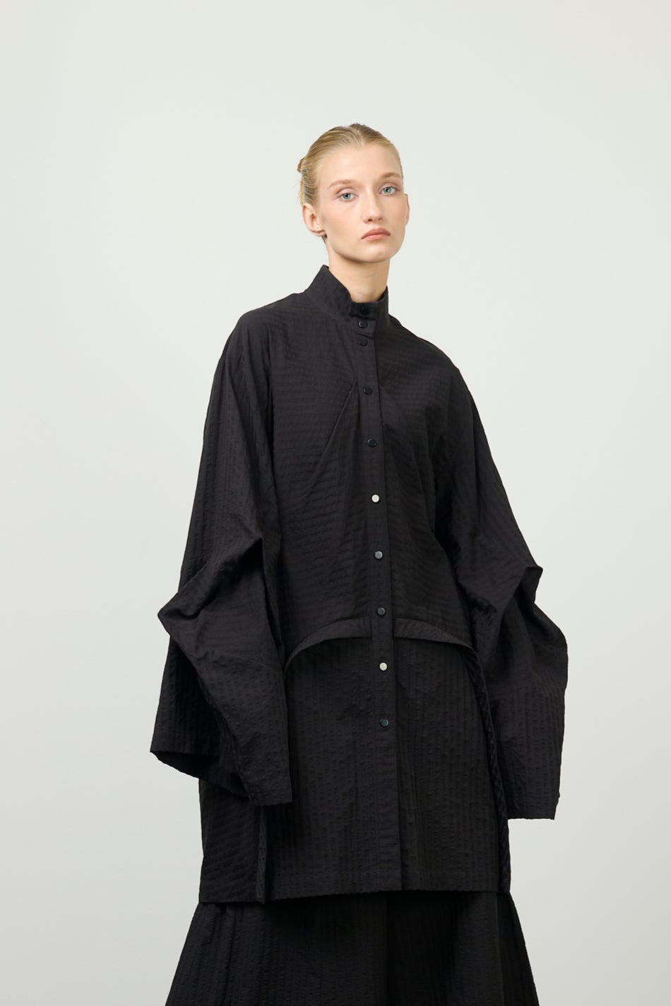 BLACKSUGAR DECONSTRUCTION OVERSIZE SHIRT | BP25006