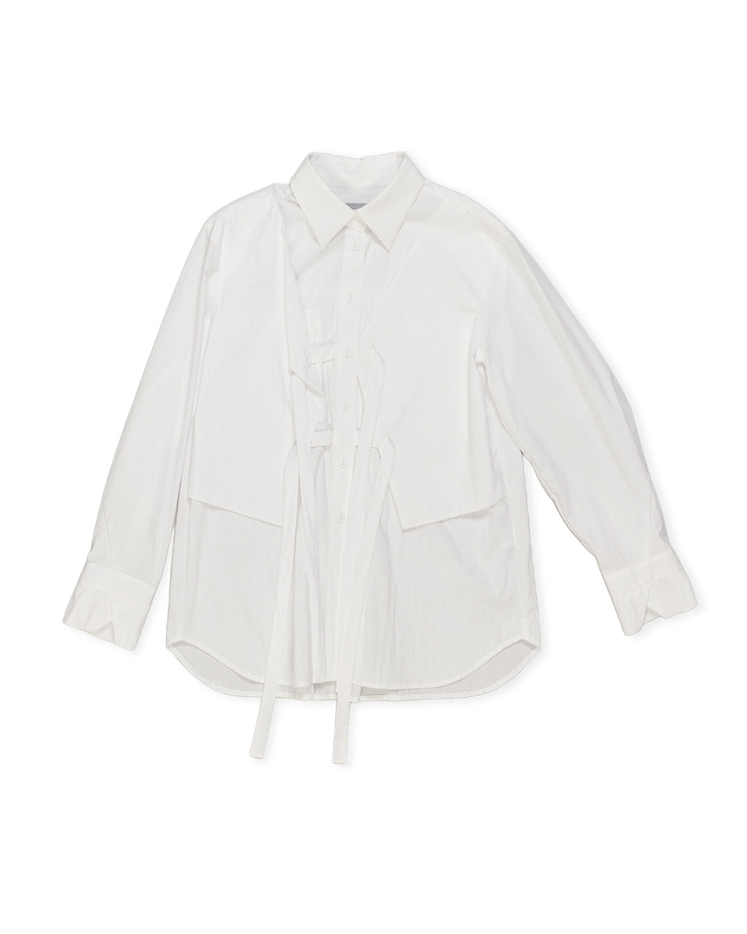 BLACKSUGAR LACE-UP FRONT SHIRT | BS26020