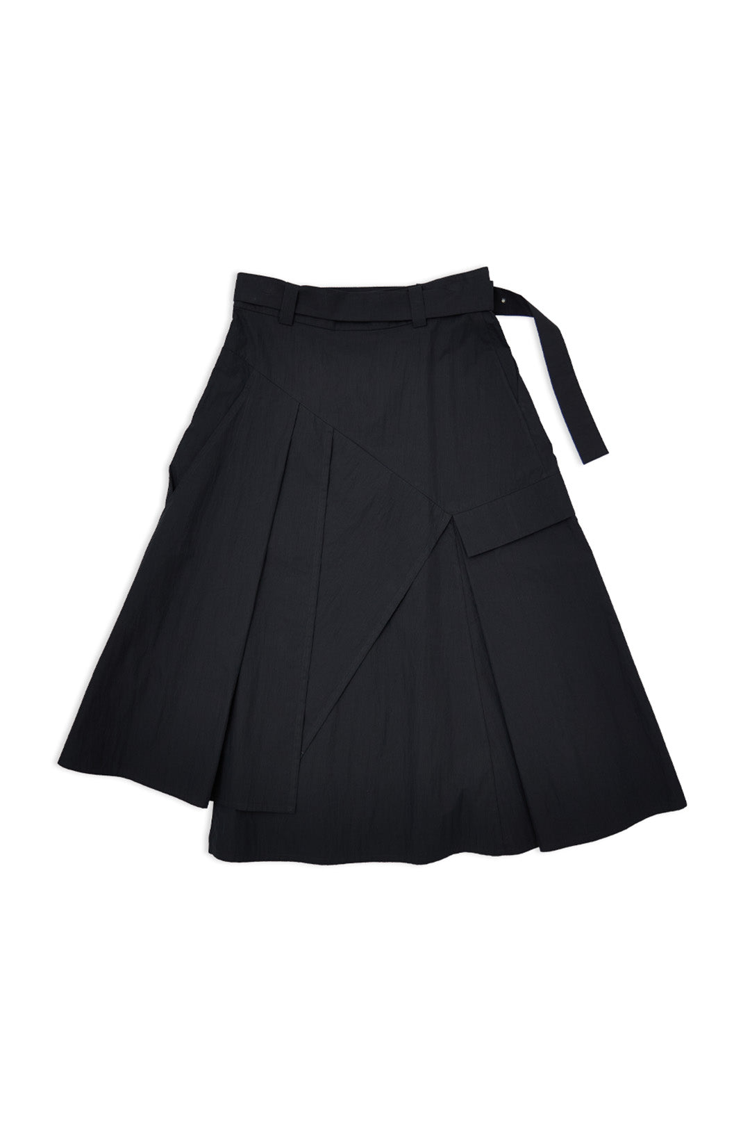 BLACKSUGAR ORIGAMI BELTED SKIRT | BS26069