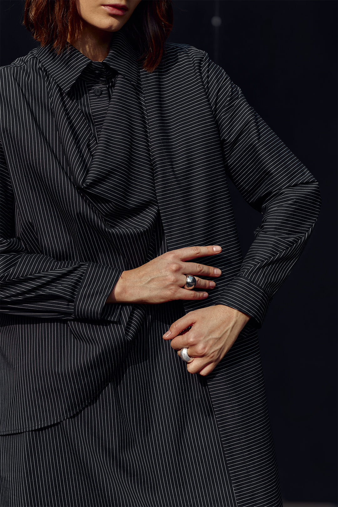 BLACKSUGAR CASCADE SHIRT DRESS | BS26031