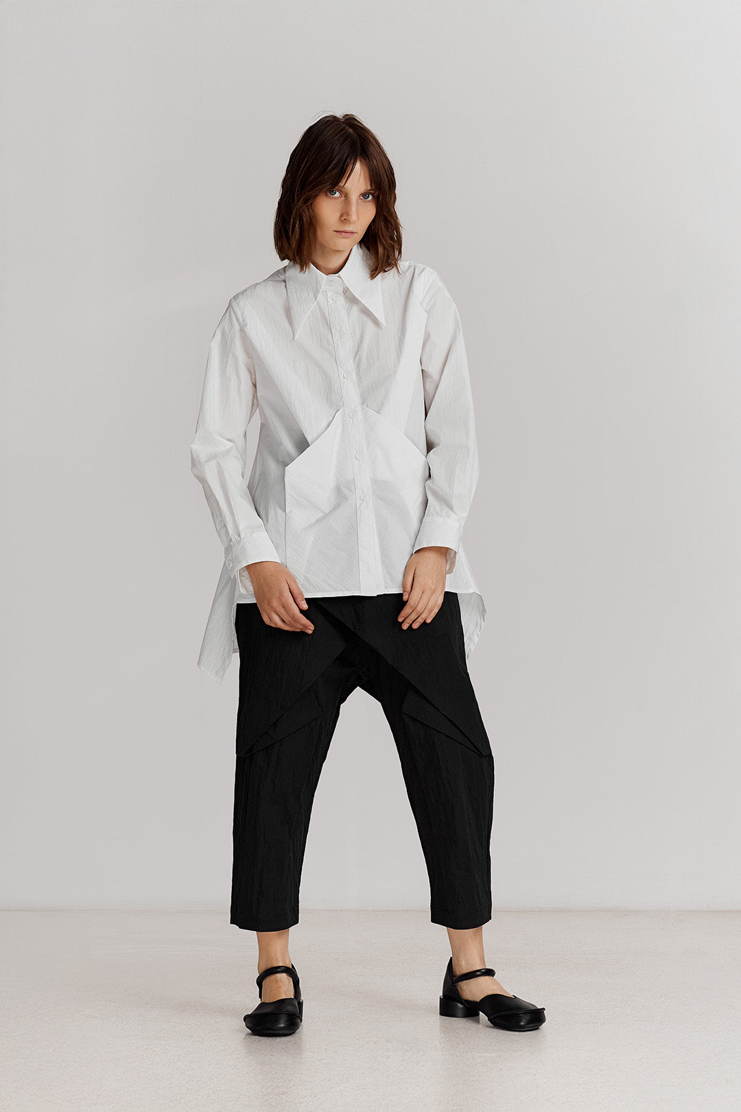 BLACKSUGAR CROSS-FOLD PANTS | BP26010