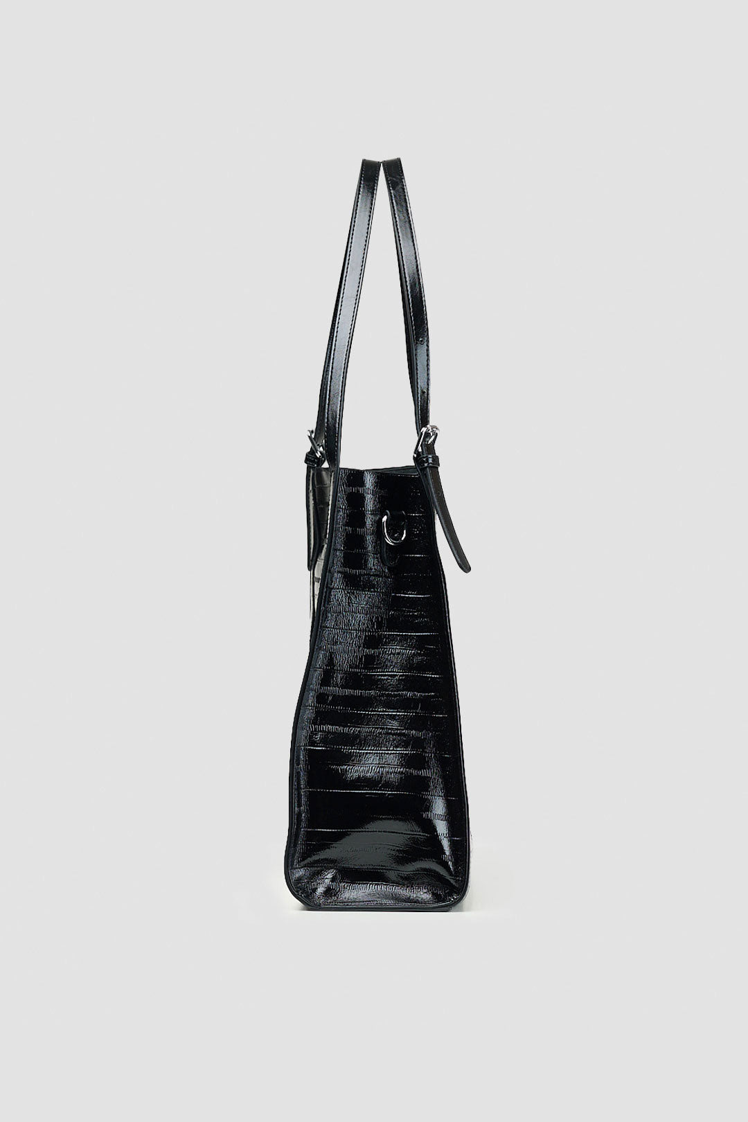 BLACKSUGAR GLOSSY STRUCTURED TOTE BAG | BB25012