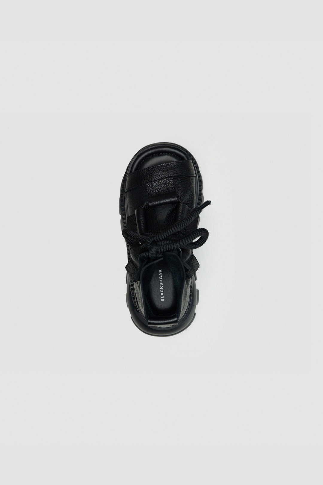 BLACKSUGAR OPEN-TOE CHUNKY LACE-UP SHOE | BSS25006