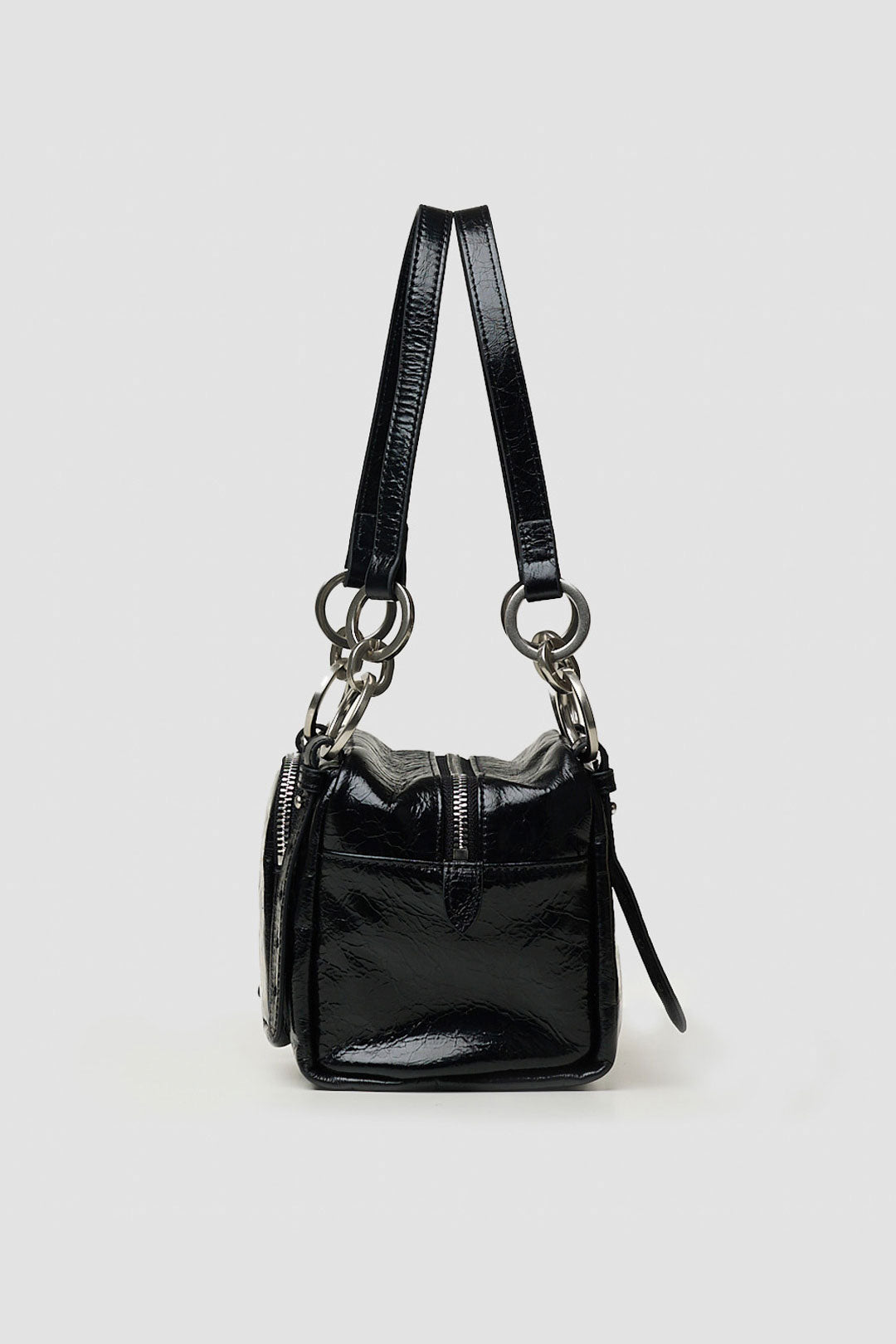 BLACKSUGAR GLOSSY MINI CUBOID BAG | BB25011