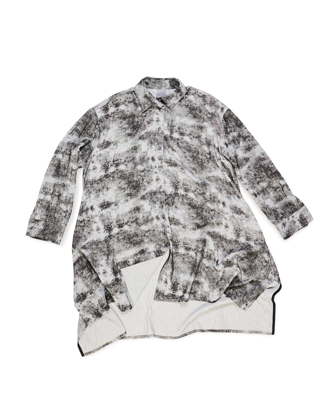 BLACKSUGAR ABSTRACT LONG SHIRT | BS26011