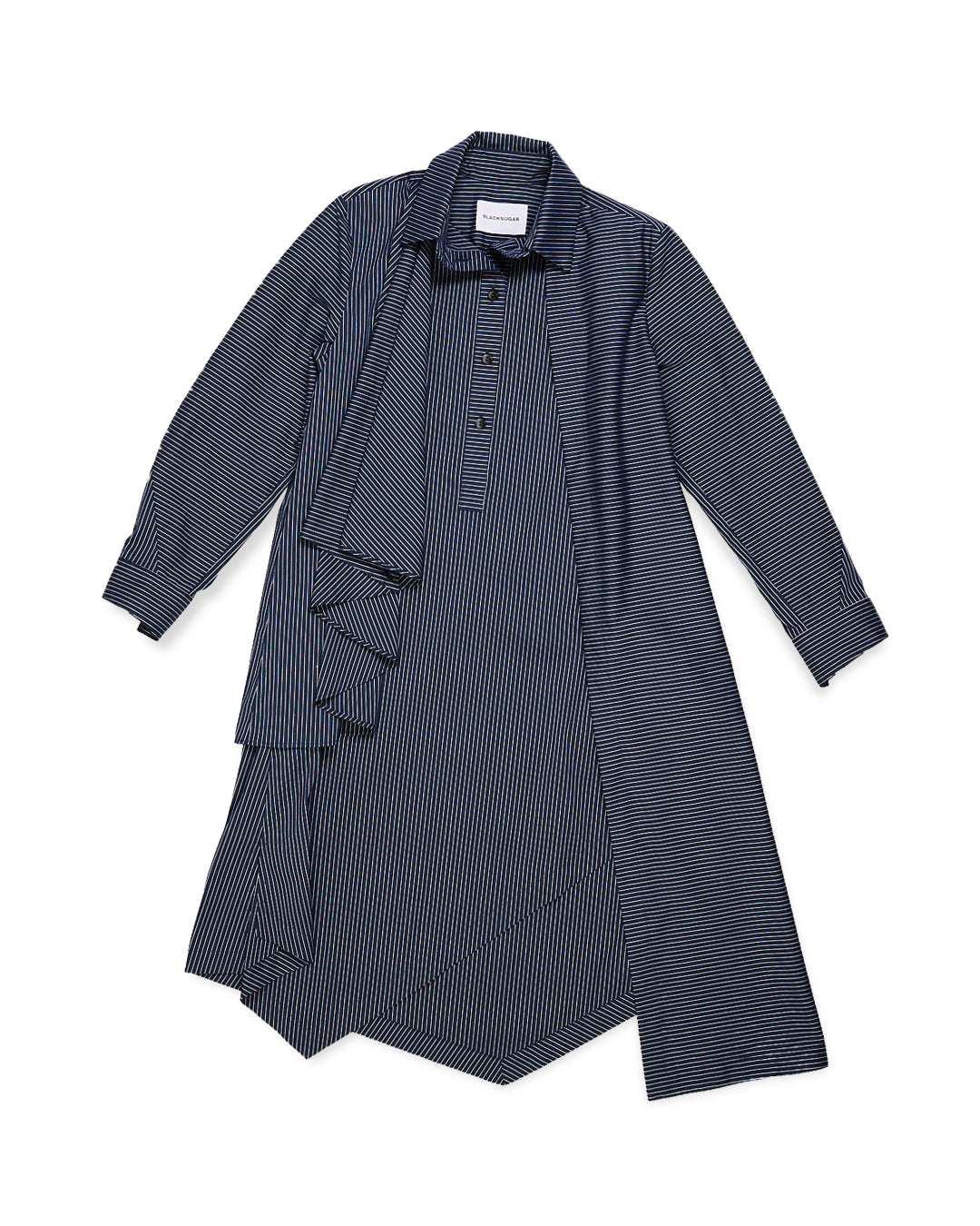 BLACKSUGAR CASCADE SHIRT DRESS | BS26031