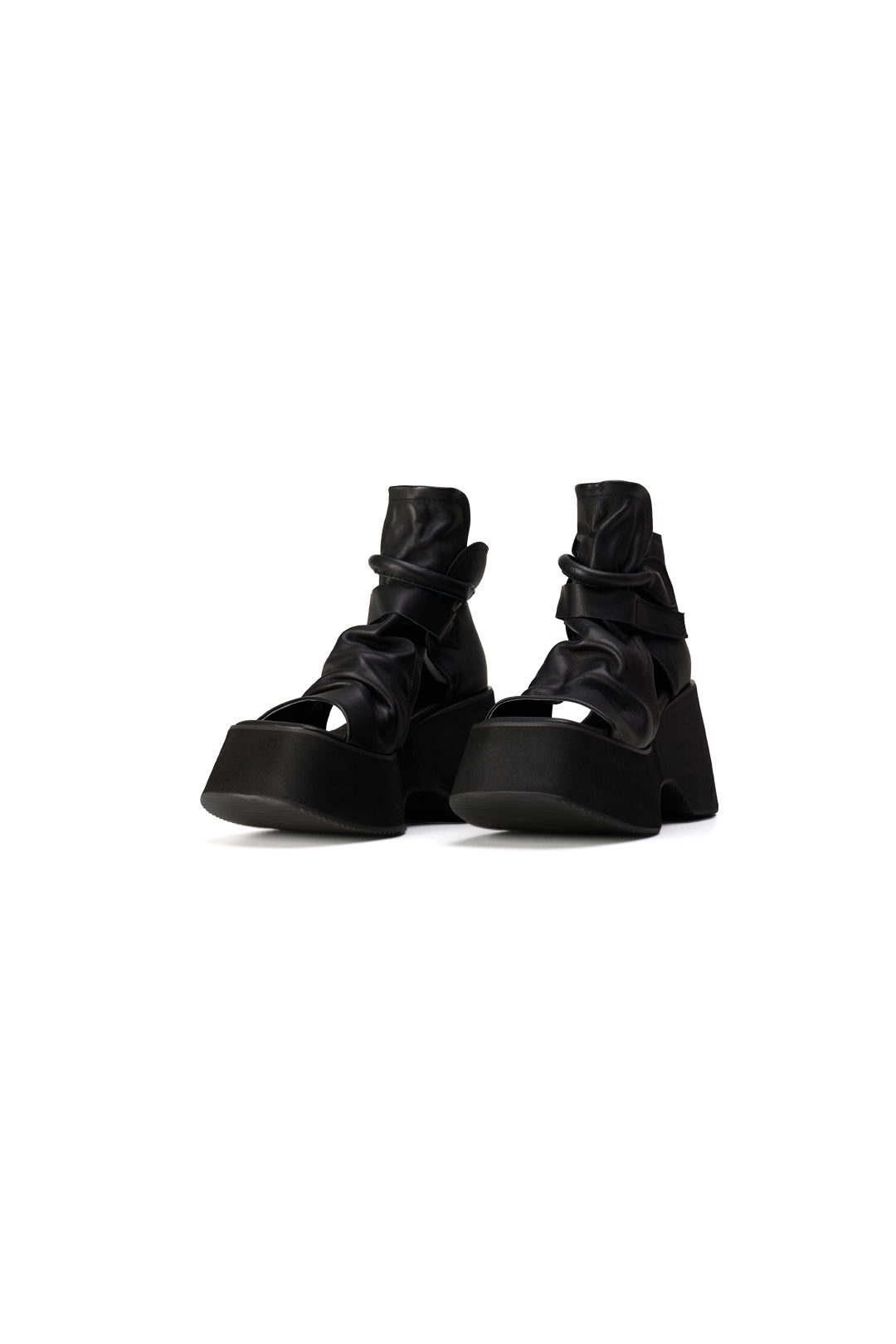 BLACKSUGAR RUCHED SANDAL BOOTS | BA23012