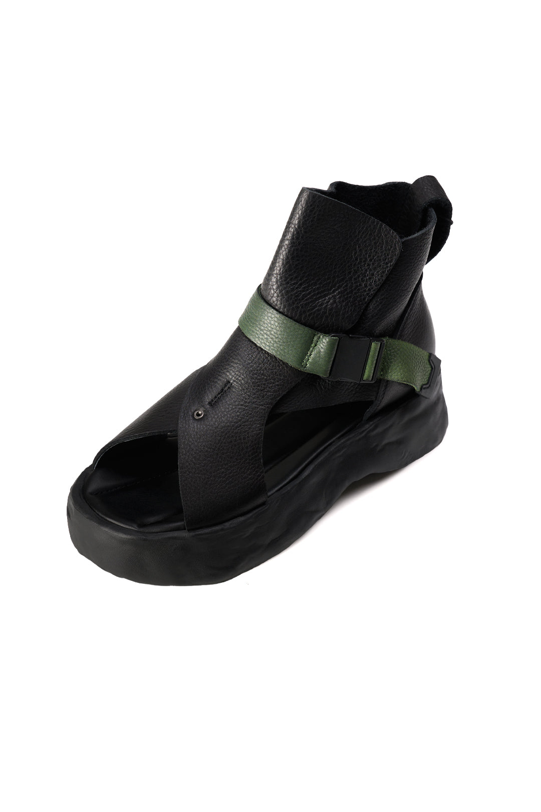 BLACKSUGAR CONTRAST-STRAP SANDALS | BA23014