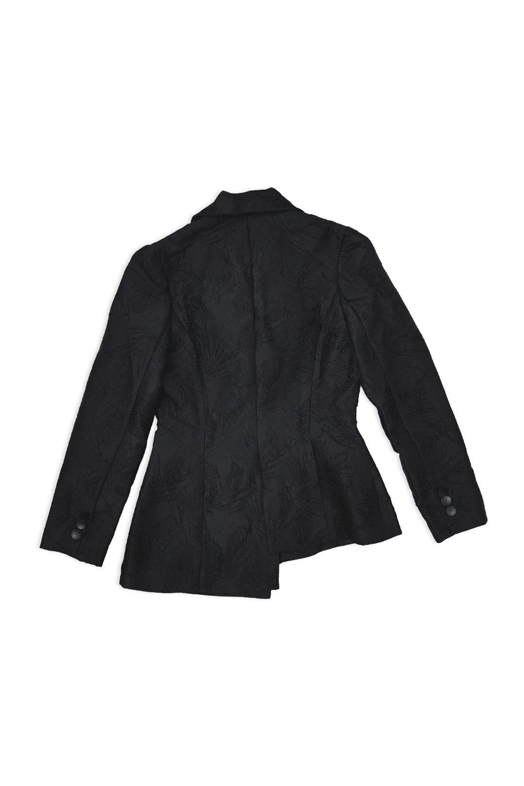 BLACKSUGAR ASYMMETRICAL TEXTURED BLAZER | BP26018