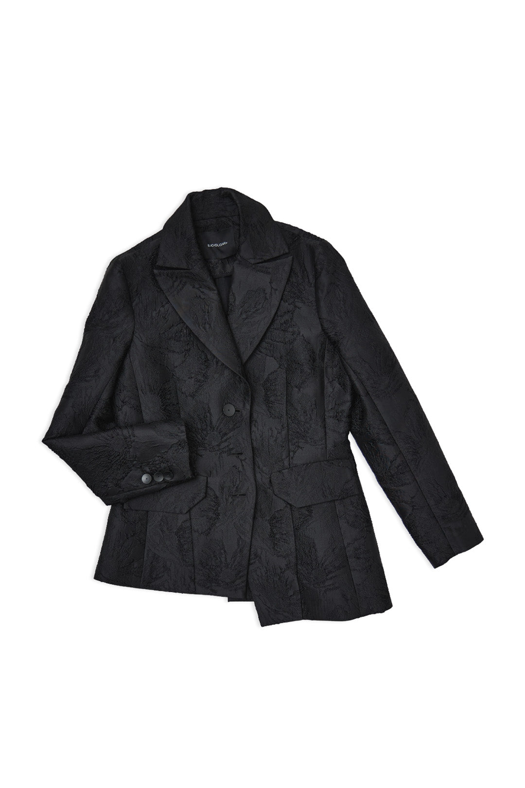 BLACKSUGAR ASYMMETRICAL TEXTURED BLAZER | BP26018