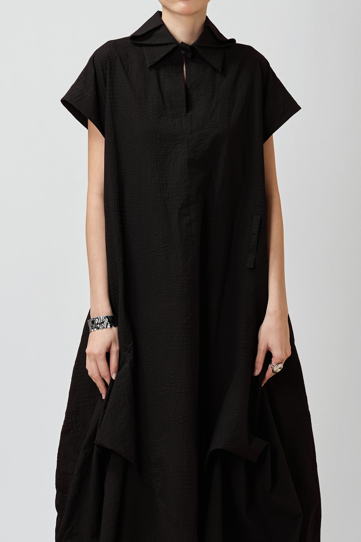 BLACKSUGAR DRAPED TIE-WAIST DRESS | BP26023