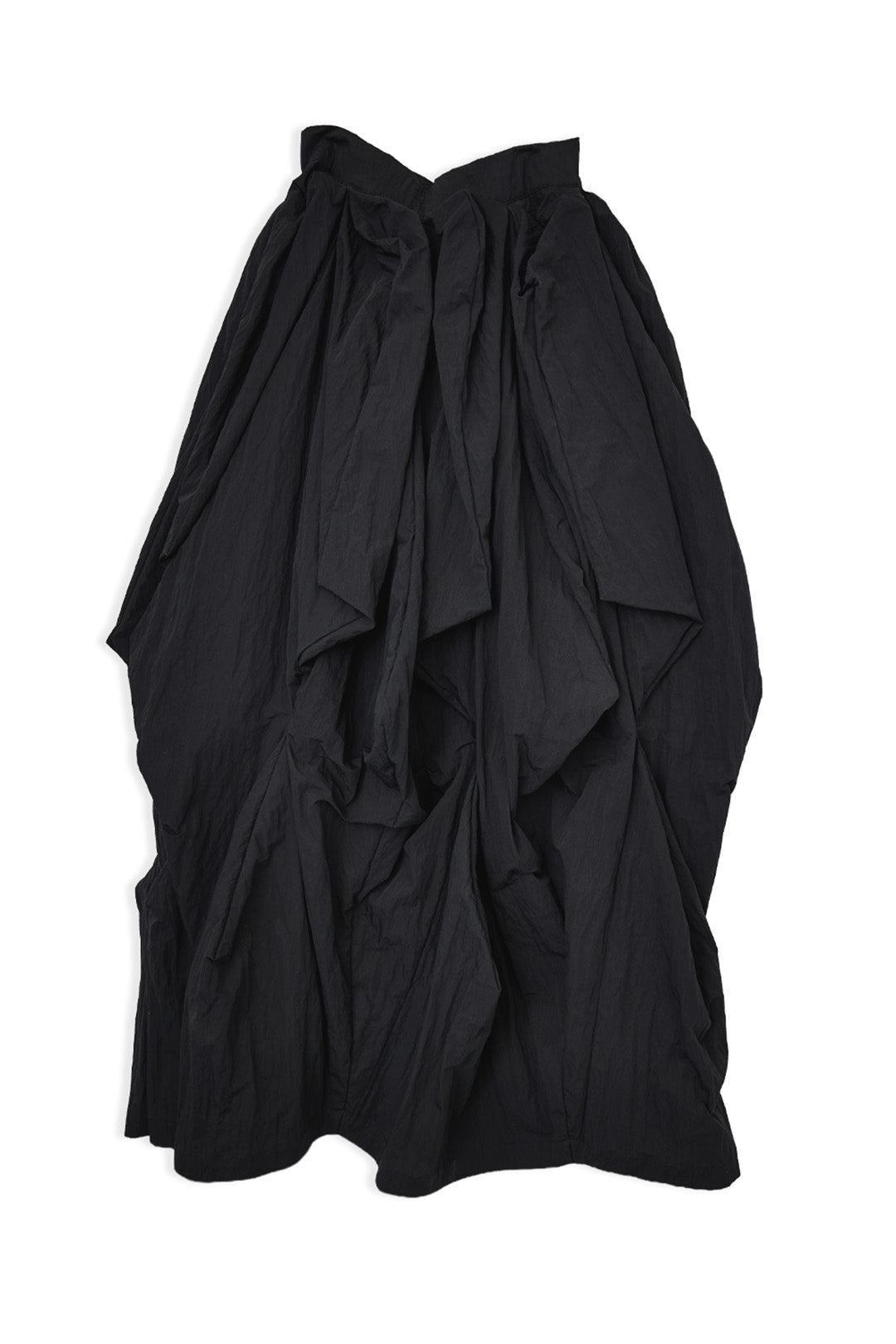 BLACKSUGAR CRINKLED PARACHUTE MAXI SKIRT | BP26015