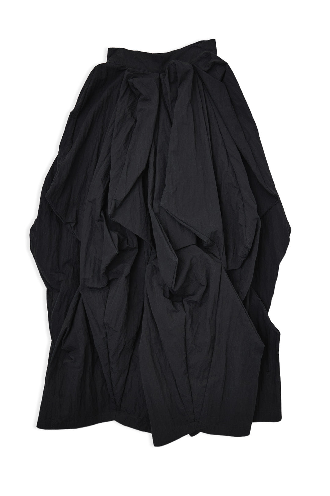 BLACKSUGAR CRINKLED PARACHUTE MAXI SKIRT | BP26015