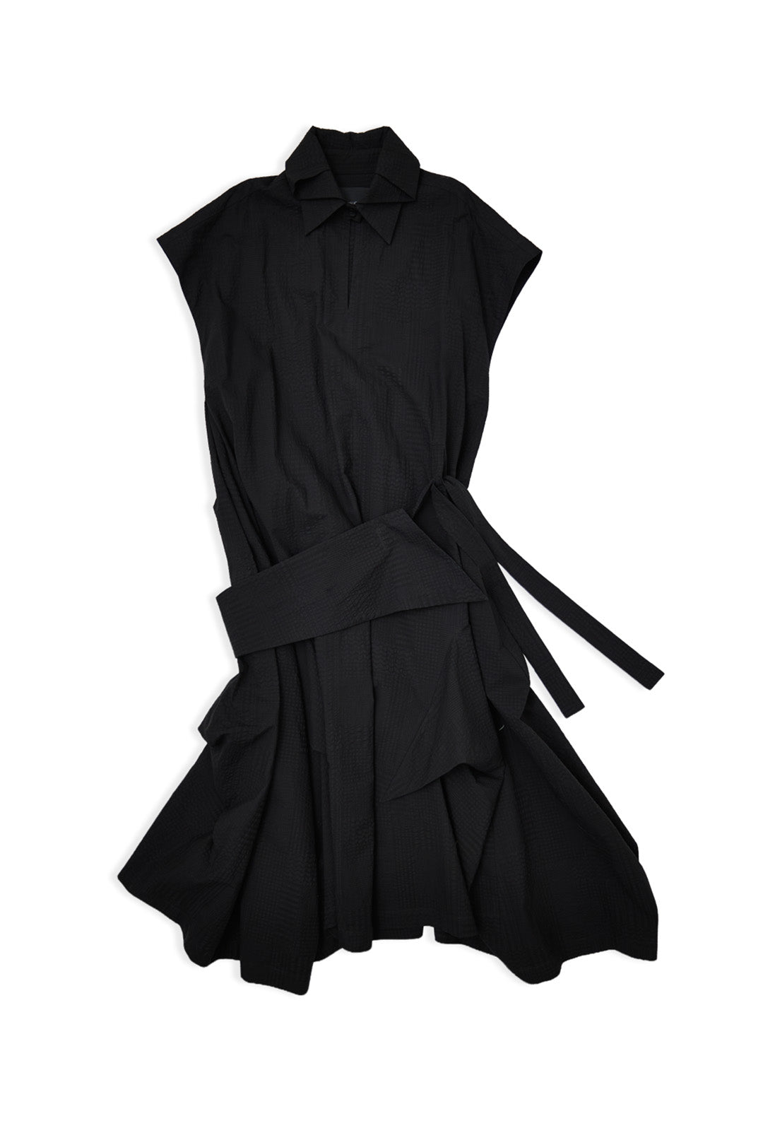 BLACKSUGAR DRAPED TIE-WAIST DRESS | BP26023