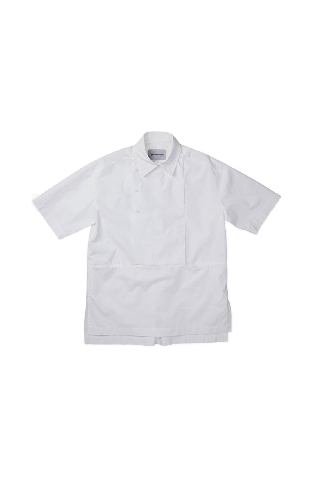BLACKSUGAR WRAP-FRONT SHIRT | BS26023