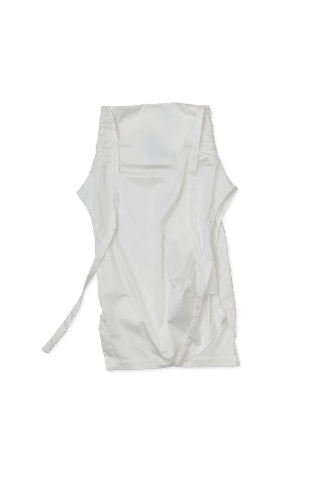 BLACKSUGAR DRAPED TIE-NECK TOP | BS26035