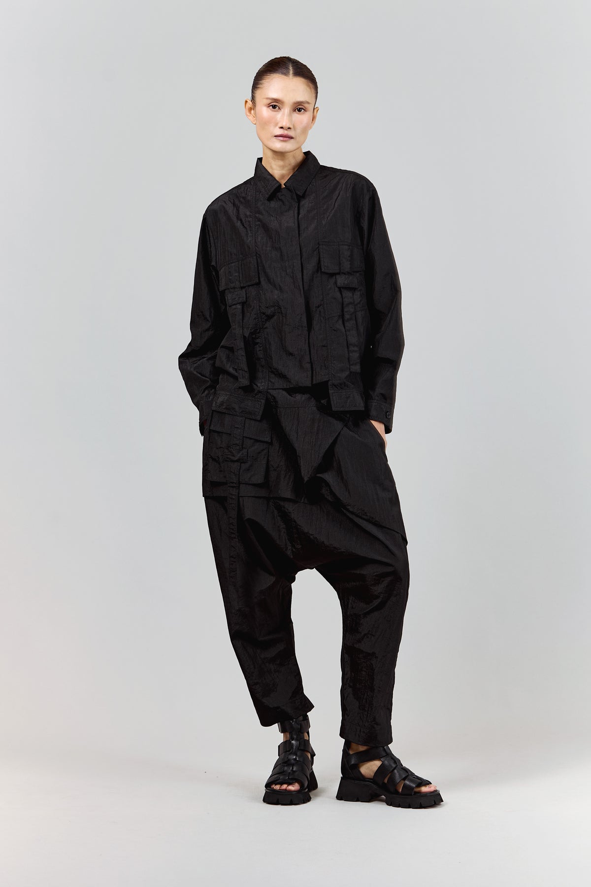 BLACKSUGAR UTILITY HAREM PANTS | BS26045