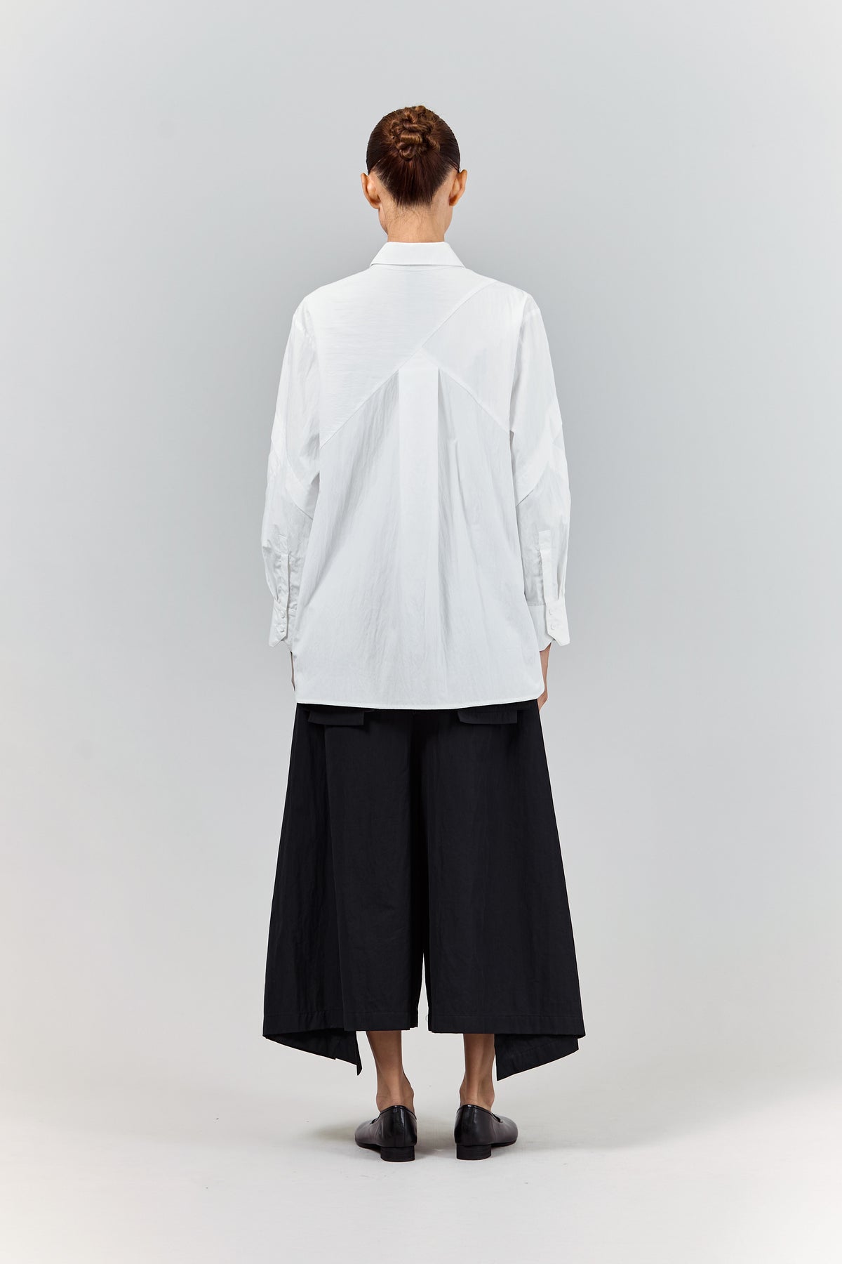 BLACKSUGAR GEOMETRIC PANELED SHIRT | BS26047