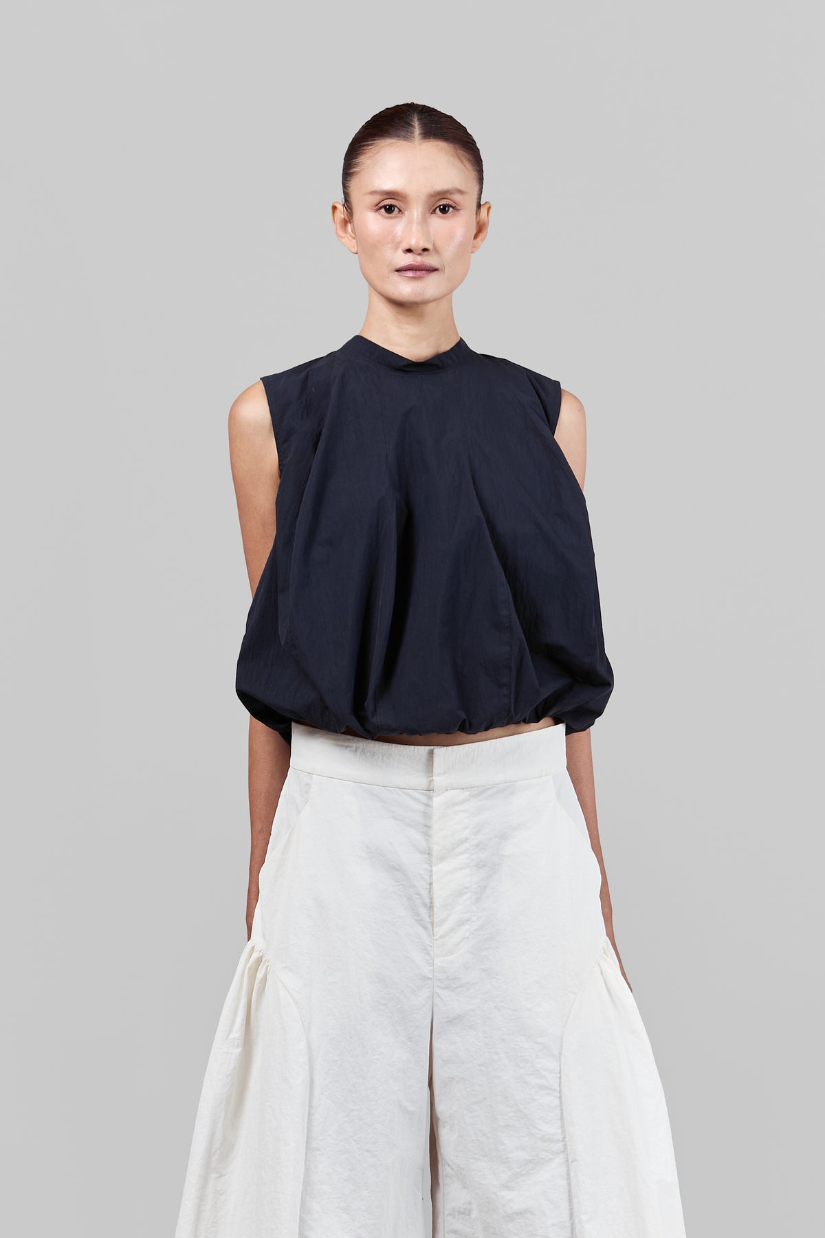 BLACKSUGAR SCULPTURAL BALLOON TOP | BS26071