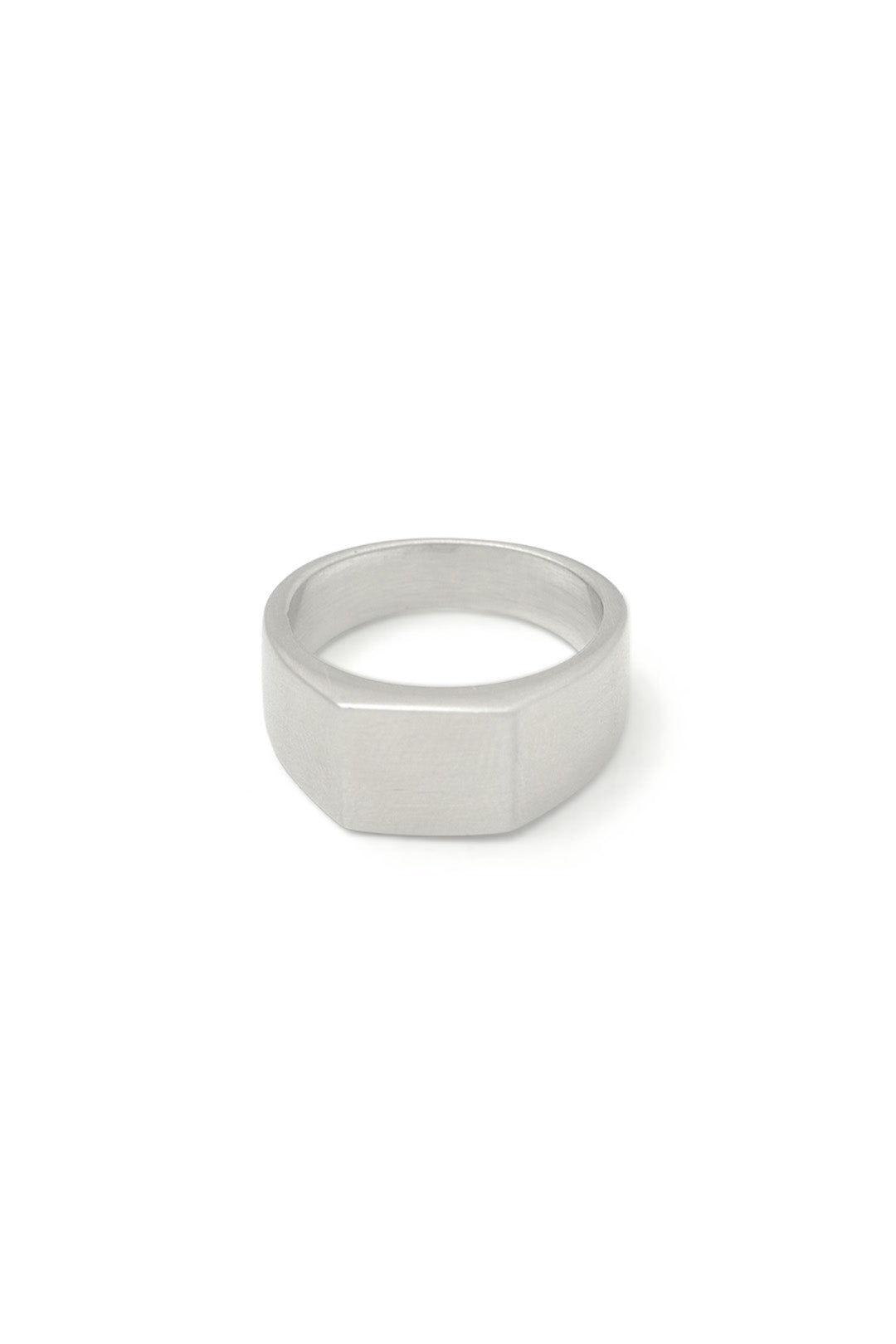 BLACKSUGAR HEXAGON SIGNET RING | BSJ26011
