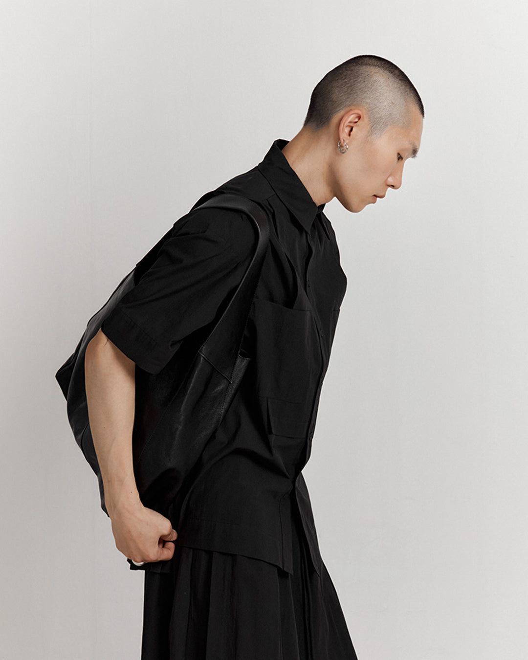 BLACKSUGAR MINIMALIST SLOUCH TOTE BAG | BB25007