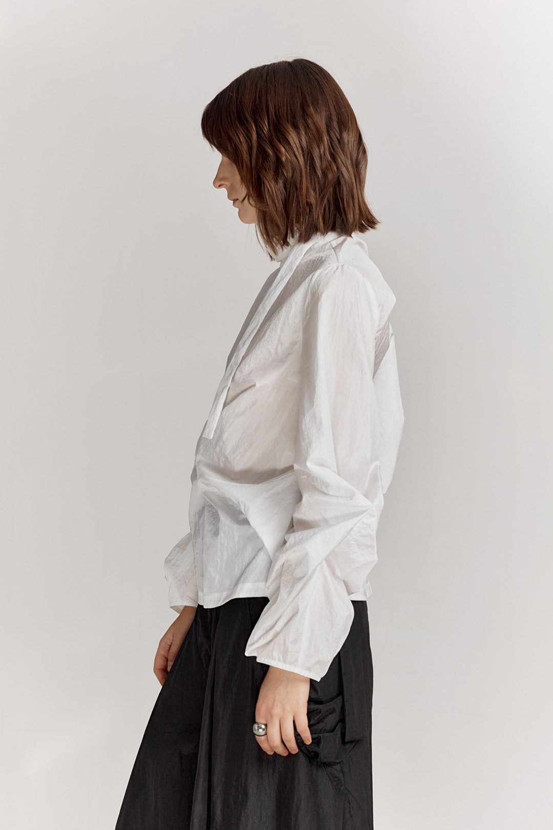BLACKSUGAR TWIST FRONT BLOUSE | BS26007
