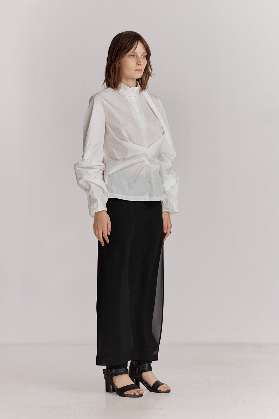 BLACKSUGAR SHEER LAYER TROUSERS | BS26027