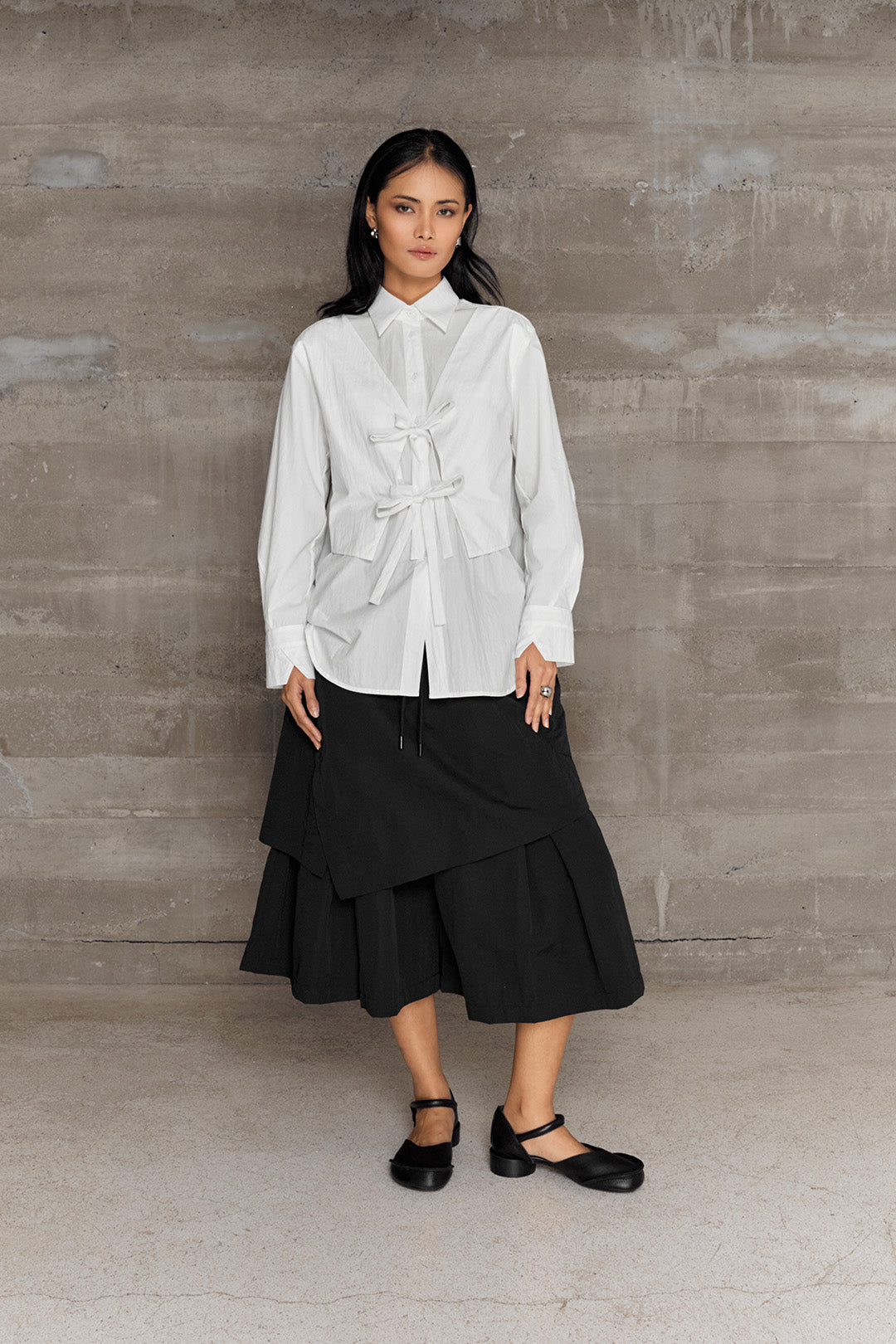 BLACKSUGAR LAYERED FRONT PANTS | BS26022