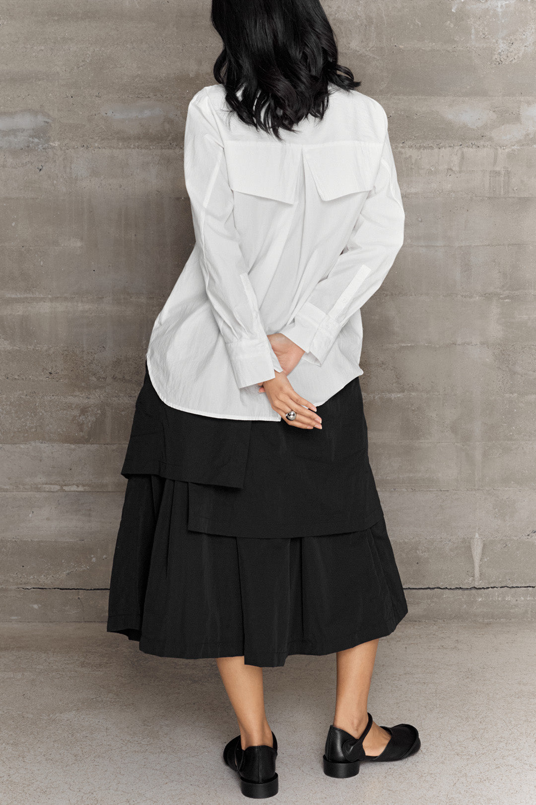 BLACKSUGAR LAYERED FRONT PANTS | BS26022