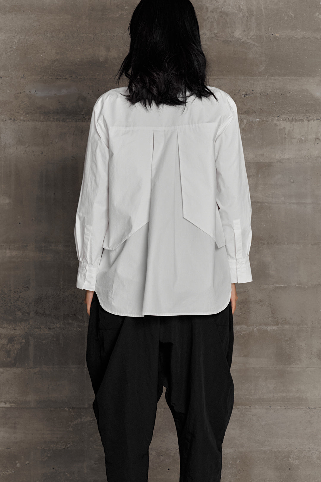BLACKSUGAR LAYERED BACK SHIRT | BS26024