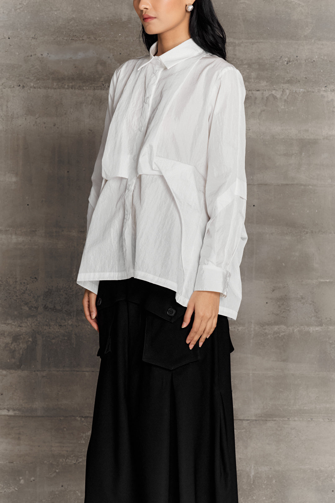 BLACKSUGAR LONG SLEEVE SHIRT | BS26010