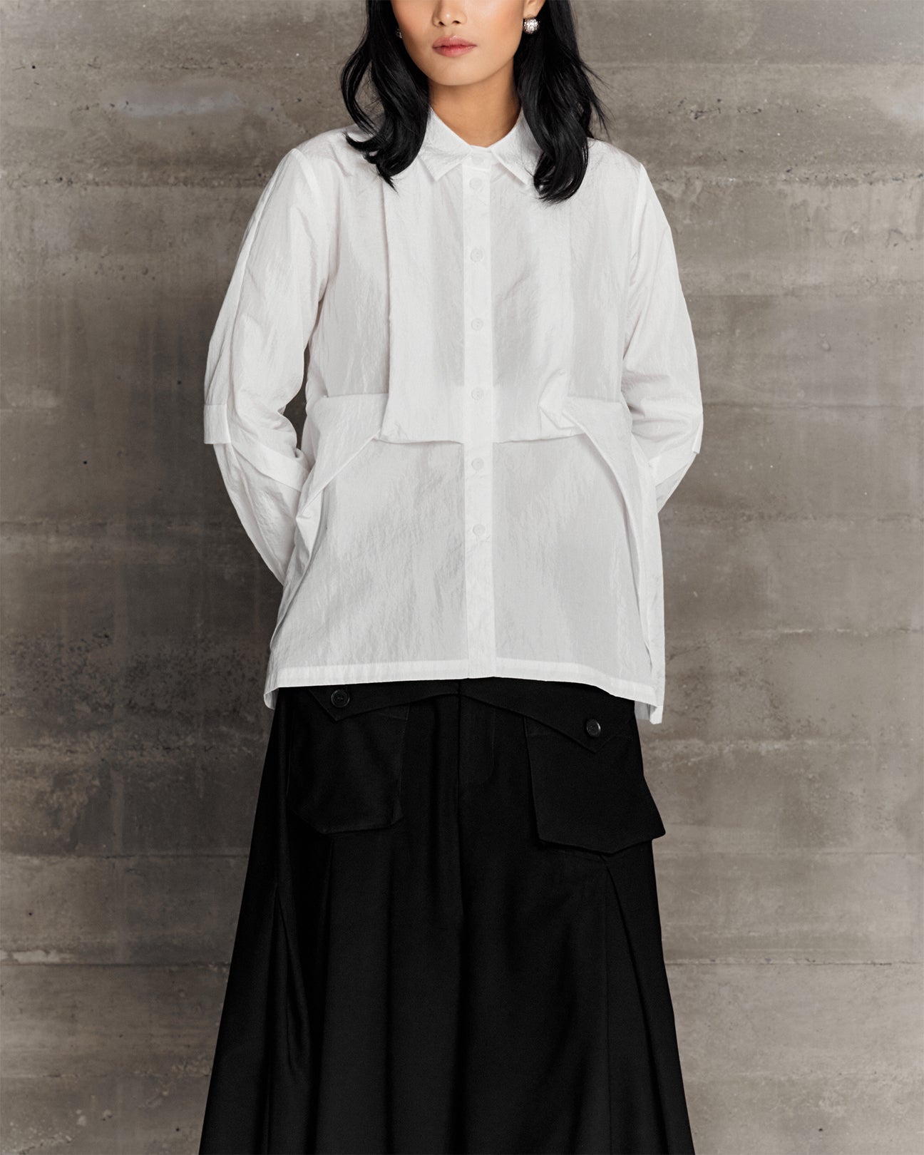 BLACKSUGAR LONG SLEEVE SHIRT | BS26010