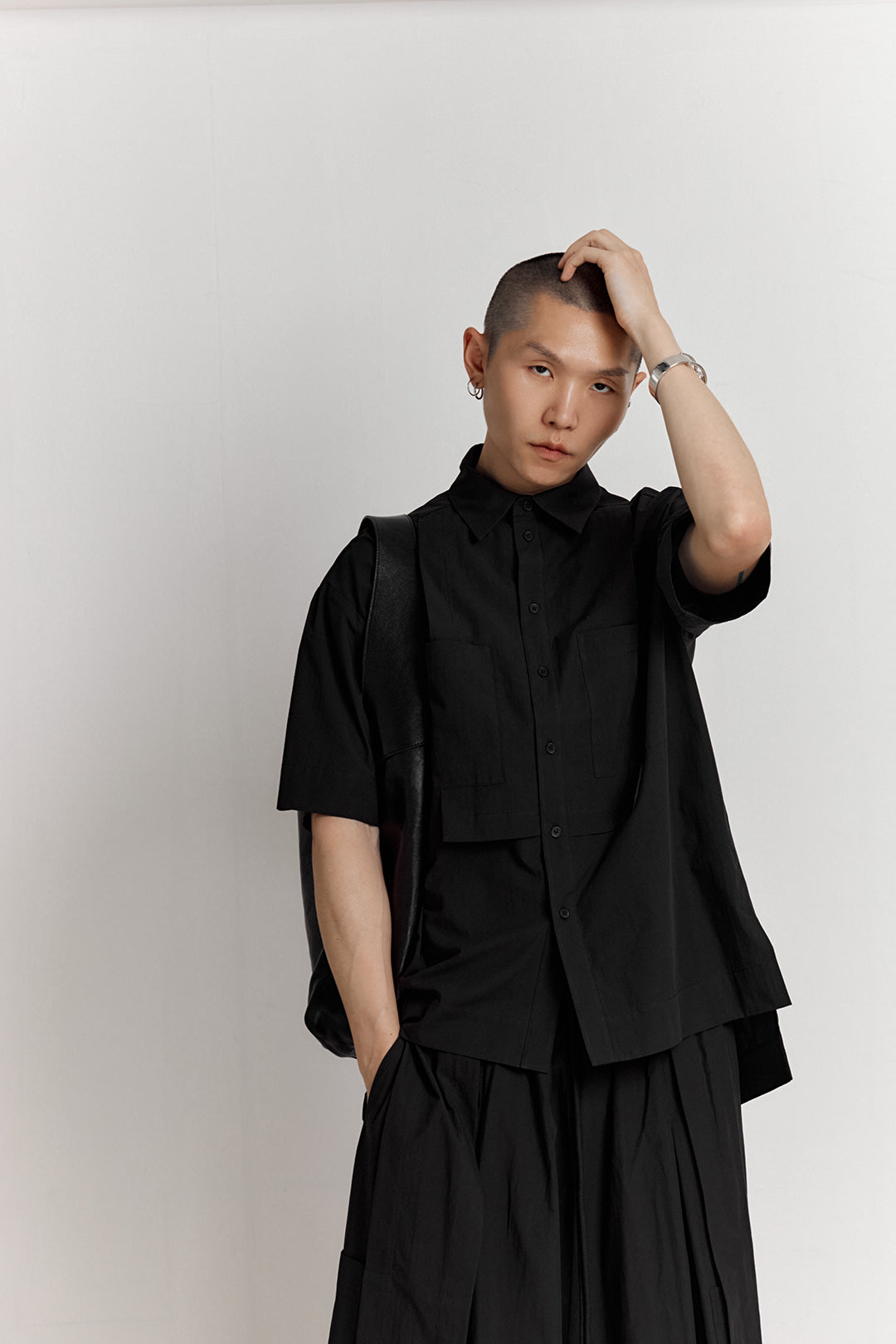 BLACKSUGAR POCKET SHORT SLEEVE SHIRT | BS26001