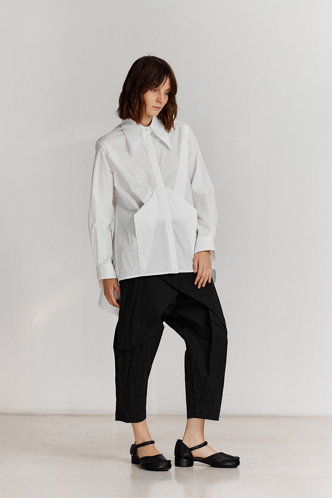 BLACKSUGAR CROSS-FOLD PANTS | BP26010