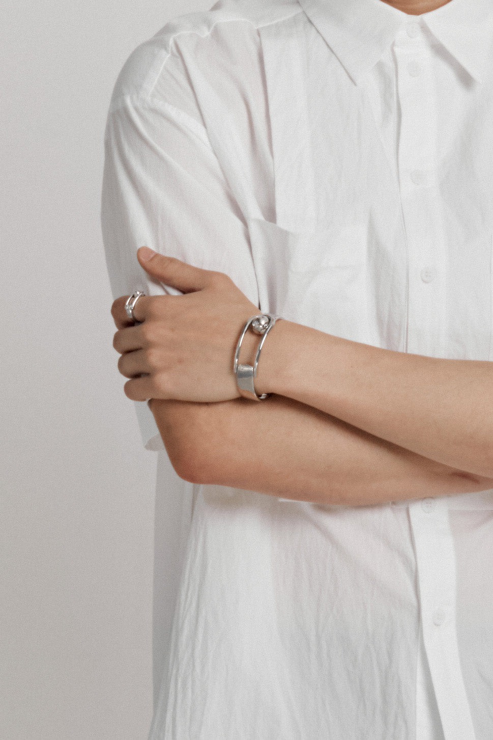 BLACKSUGAR SPHERE LOCK CUFF | BSJ26006