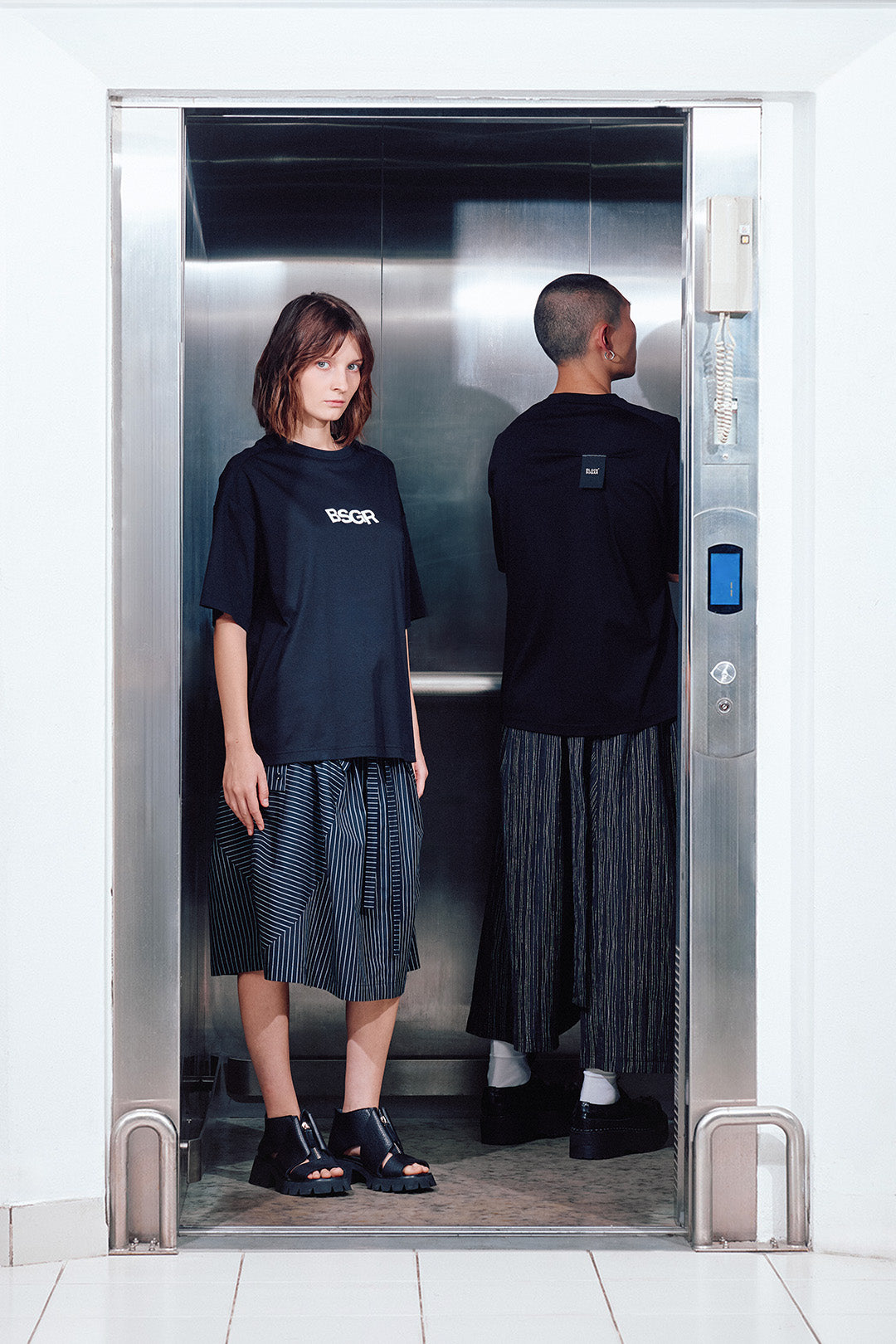 BLACKSUGAR FOLDOVER WAIST SKIRT | BS26005